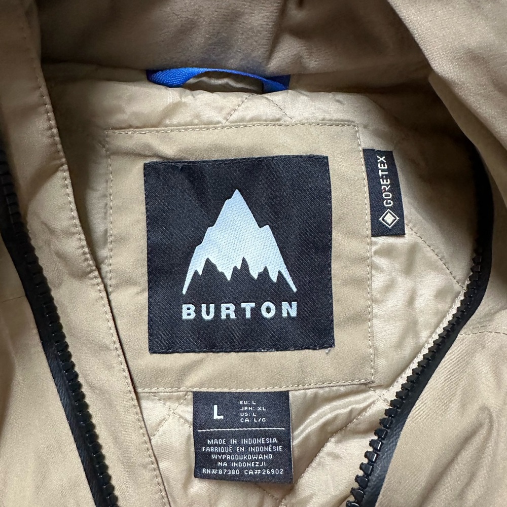 Burton Treeline Goretex Jacket Women’s sz L - Picture 2 of 3